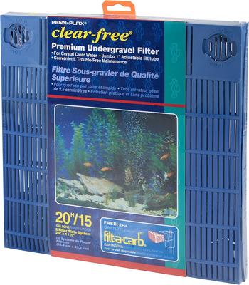 Show full view: Penn-Plax Premium Underground Aquarium Filter, 20-gal slide 7 of 10