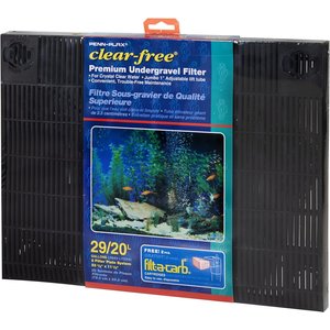 Penn-Plax Premium Underground Aquarium Filter, 29-gal