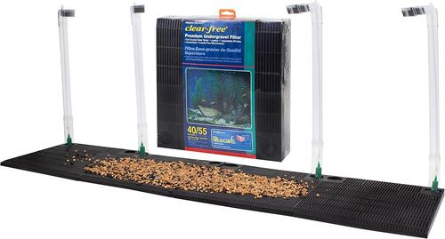 Show full view: Penn-Plax Premium Underground Aquarium Filter, 55-gal slide 7 of 10