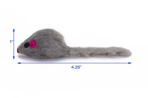 Show full view: Penn-Plax Purr Pet Bag of Mice Cat Toy, Color Varies, 12 count slide 2 of 10
