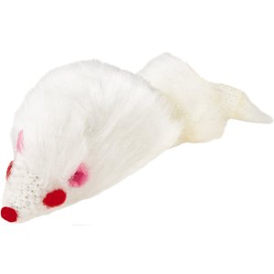 Penn-Plax Purr Pet Bag of Mice Cat Toy, Color Varies, 12 count