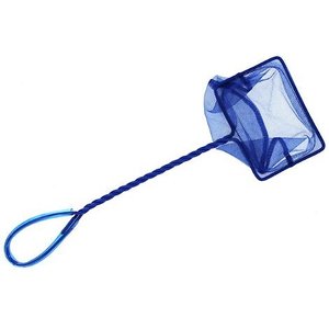 Penn-Plax Quick-Net Fish Tank Aquarium Catch Net, 4-in