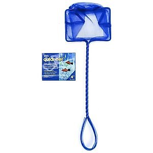Penn-Plax Quick-Net Fish Tank Aquarium Catch Net, 4-in