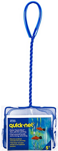 Penn-Plax Quick-Net Fish Tank Aquarium Catch Net