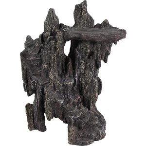 Penn-Plax Reptology Shale Scape Cavernous Cliff Ornament