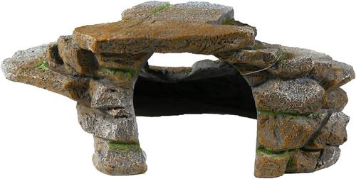 Show full view: Penn-Plax Reptology Shale Scape Step Ledge & Cave Lizard Hideout, Large slide 3 of 7