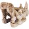 Show in main carousel: Penn-Plax Rhino Skull Aquarium Decoration Fish Ornament, Brown slide 5 of 6