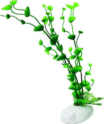 Show full view: Penn-Plax Rock Fish Plant, 12-in H, Green slide 2 of 5