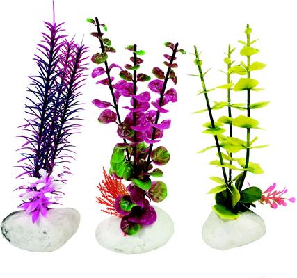 Show full view: Penn-Plax Rock Fish Plant, 8-in H, Multicolor, 1 count slide 1 of 6