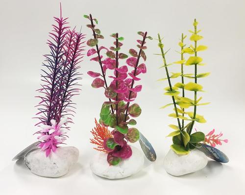 Show full view: Penn-Plax Rock Fish Plant, 8-in H, Multicolor, 1 count slide 5 of 6