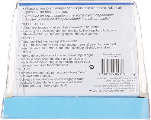 Show full view: Penn-Plax Rocking Shipwreck Aquarium Ornament slide 4 of 4