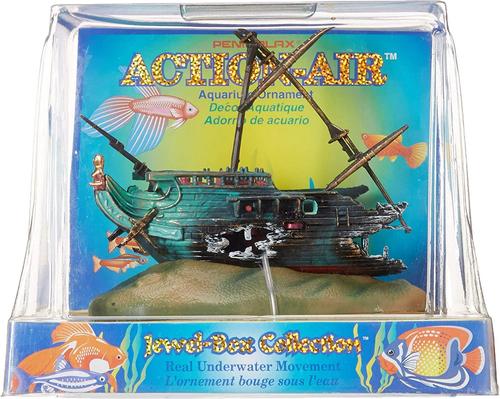 Show full view: Penn-Plax Rocking Shipwreck Aquarium Ornament slide 3 of 4