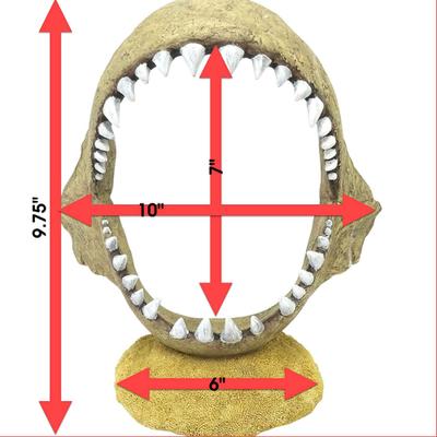 Show full view: Penn-Plax Shark Jaw Aquarium Ornament slide 2 of 3