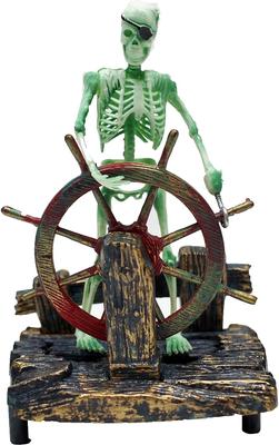 Show full view: Penn-Plax Skeleton Wheel Aquarium Ornament slide 5 of 7