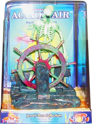 Show full view: Penn-Plax Skeleton Wheel Aquarium Ornament slide 6 of 7