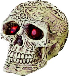 Penn-Plax Skull Gazers Fish Ornament, Small