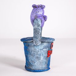 Penn-Plax SpongeBob Chum Bucket Aquarium Ornament slide 2 of 8
