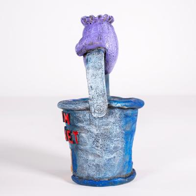 Show full view: Penn-Plax SpongeBob Chum Bucket Aquarium Ornament slide 3 of 9