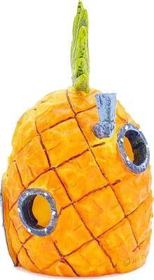 Show full view: Penn-Plax SpongeBob Pineapple Home Aquarium Ornament, 6.5-in slide 2 of 10
