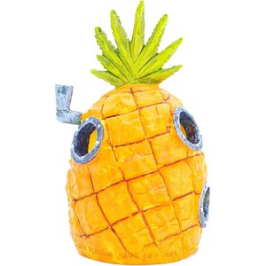Penn-Plax SpongeBob Pineapple Home Aquarium Ornament, 6.5-in
