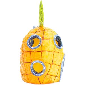 Penn-Plax SpongeBob Pineapple Home Aquarium Ornament, 6.5-in