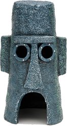 Penn-Plax SpongeBob Squidwards Home Aquarium Ornament, 6.5-in
