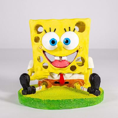 Show full view: Penn-Plax SpongeBob with Swim Throughs Aquarium Ornament slide 4 of 7