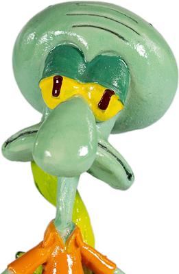 Show full view: Penn-Plax Squidward Resin Aquarium Ornament slide 4 of 8