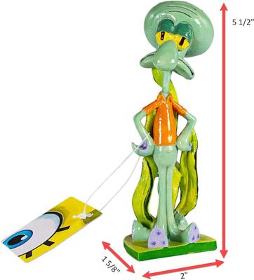 Show full view: Penn-Plax Squidward Resin Aquarium Ornament slide 5 of 8