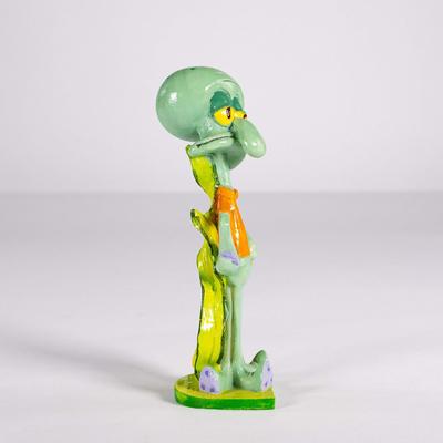 Show full view: Penn-Plax Squidward Resin Aquarium Ornament slide 7 of 8