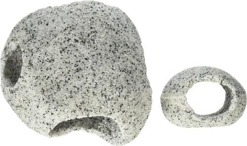 Show full view: Penn-Plax Stone Hideaway Aquarium Ornament, 2 count slide 3 of 7