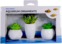 Penn-Plax Succulent Aquarium Kit Fish Ornament