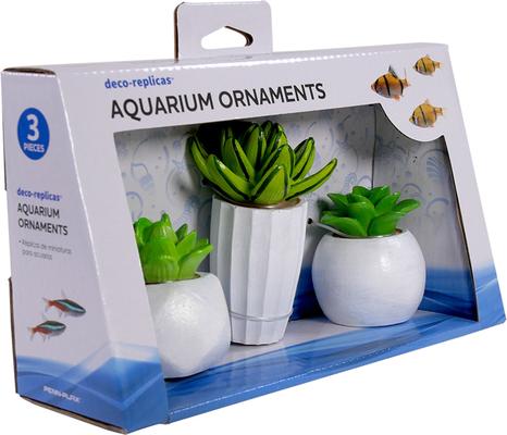 Show full view: Penn-Plax Succulent Aquarium Kit Fish Ornament slide 3 of 4