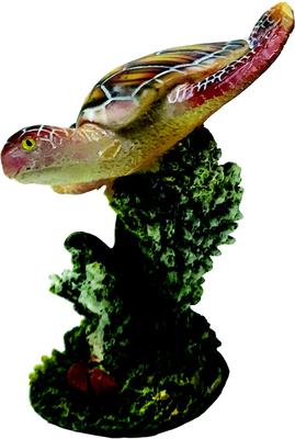 Show full view: Penn-Plax Swimming Sea Turtle Aquarium Decoration Fish Ornament, Small slide 3 of 6