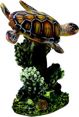 Show full view: Penn-Plax Swimming Sea Turtle Aquarium Decoration Fish Ornament, Small slide 5 of 6