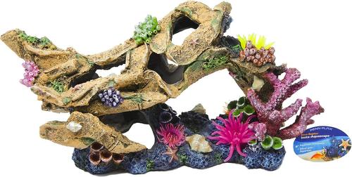 Show full view: Penn-Plax Tan Plane Coral Scape Aquarium Ornament slide 4 of 8