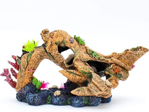 Show full view: Penn-Plax Tan Plane Coral Scape Aquarium Ornament slide 5 of 8