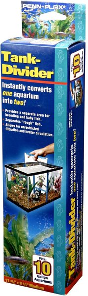 Penn-Plax Tank Fish Divider, X-Large, White