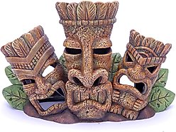 Penn-Plax Tiki Tribe Aquarium Ornament