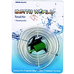 Penn-Plax Total-Air Aeration Aquarium Kit Fish Tubing, Multicolor