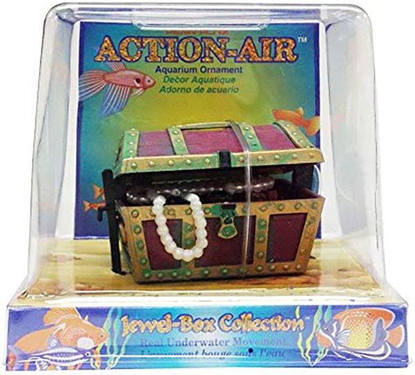 Show full view: Penn-Plax Treasure Chest Aquarium Ornament slide 3 of 6