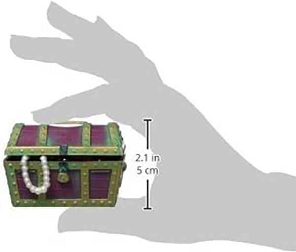 Show full view: Penn-Plax Treasure Chest Aquarium Ornament slide 4 of 6