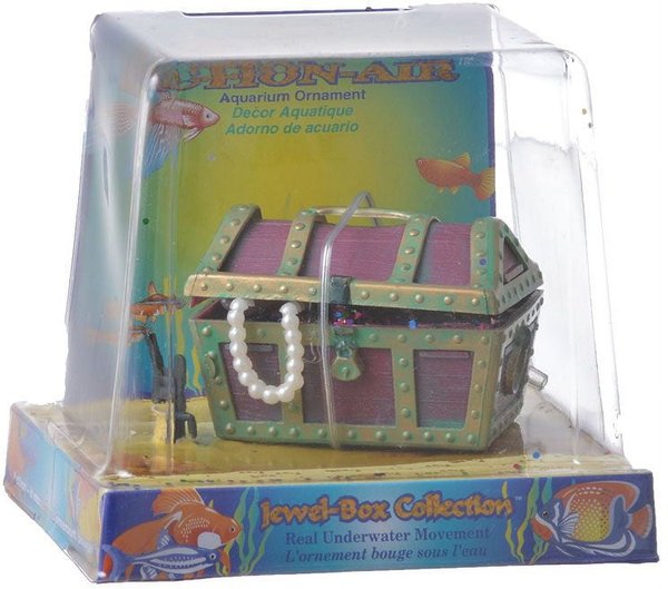 Show full view: Penn-Plax Treasure Chest Aquarium Ornament slide 6 of 6