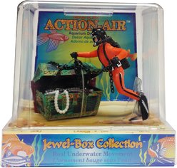 Penn-Plax Treasure Diver Aquarium Ornament slide 2 of 8
