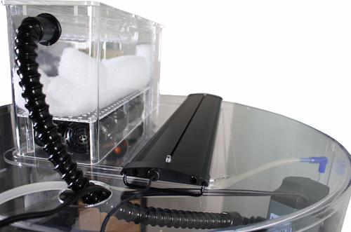 Show full view: Penn-Plax Water World Luxury Cylinder Acrylic Aquarium, Large, 53-gal slide 4 of 6