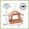 Show in main carousel: Pennington Cedar Chalet Bird Feeder slide 2 of 7