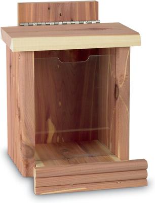 Show full view: Pennington Cedar Squirrel Snacker Feeder slide 8 of 12