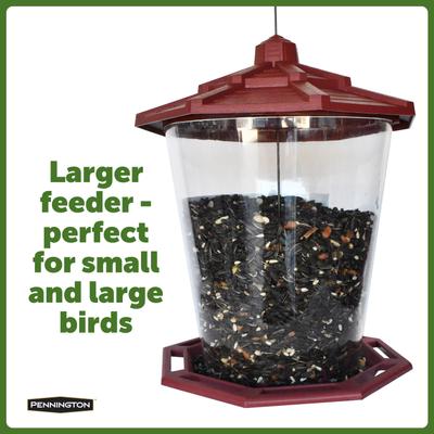 Show full view: Pennington Earth Smart Recycled Grand Ecozebo Bird Feeder slide 3 of 10