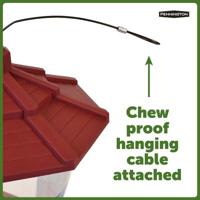 Show full view: Pennington Earth Smart Recycled Grand Ecozebo Bird Feeder slide 6 of 10