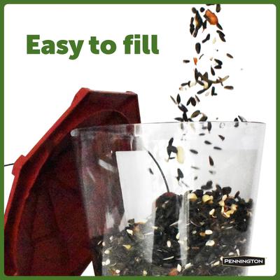 Show full view: Pennington Earth Smart Recycled Grand Ecozebo Bird Feeder slide 8 of 10